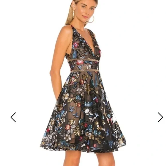 BRONX AND BANCO Paradise Fit-and-Flare Dress Size Medium New with Tags - Picture 3 of 12